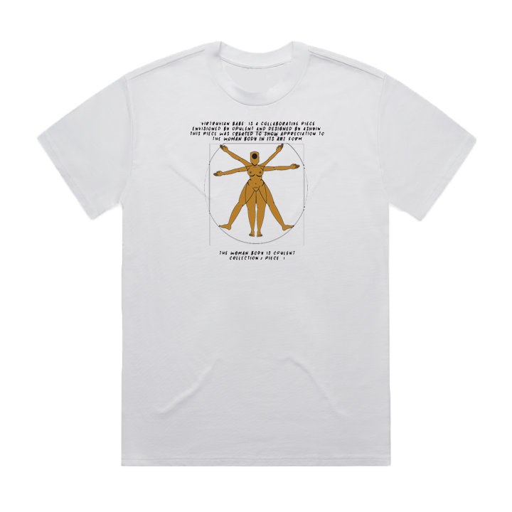 "Virtruvian Babe" Collaboration Tee